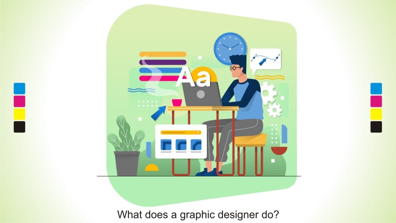 What does a graphic designer do?