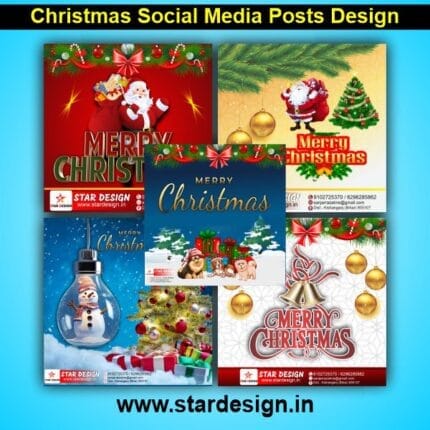 Christmas Social Media Posts Design