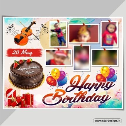 New Birthday Flex Banner Design