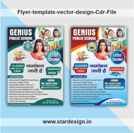 Flyer-template-vector-design-Cdr-File