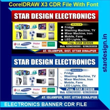 ELECTRONICS BANNER CDR FILE