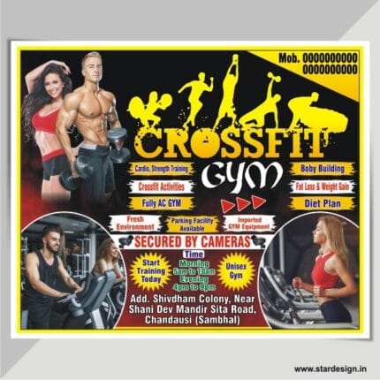 GYM Poster Banner Design