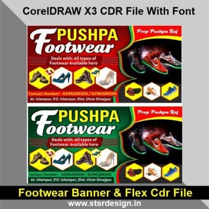 Footwear Banner & Flex Cdr File