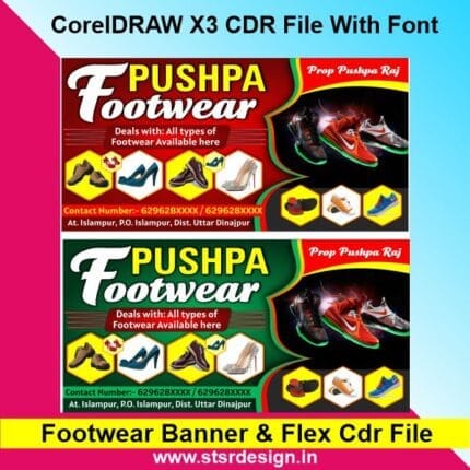 Footwear Banner & Flex Cdr File