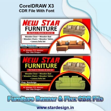 Furniture Banner & Flex CDR File