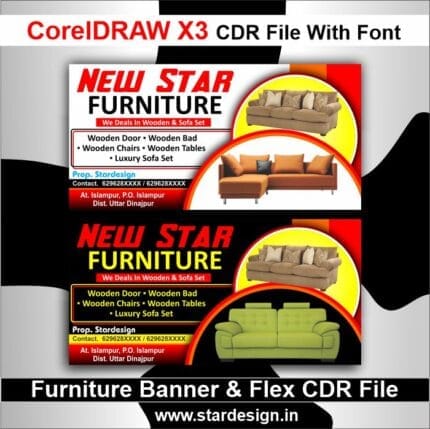 Furniture Banner & Flex CDR File