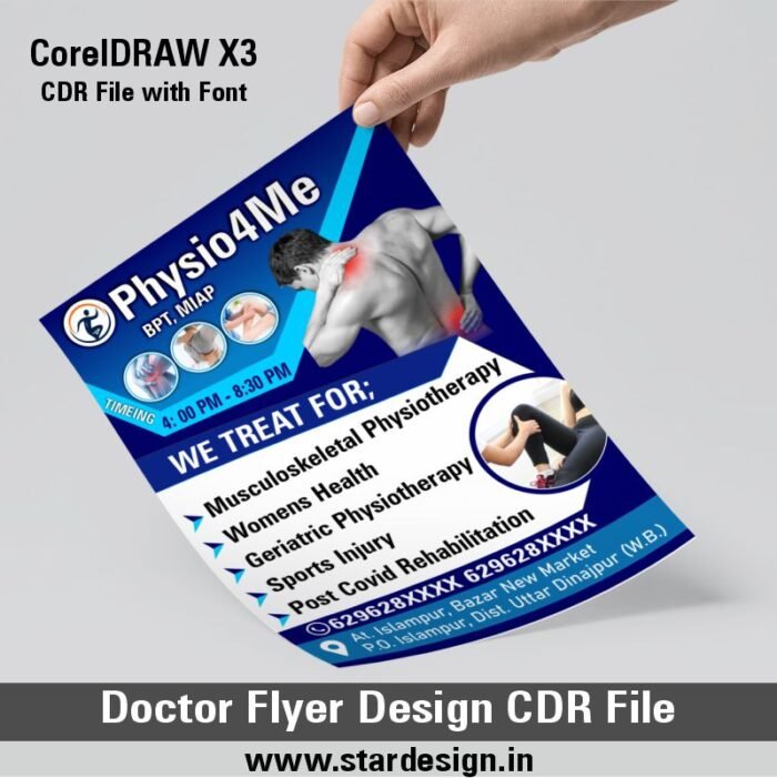Doctor Flyer Design CDR File