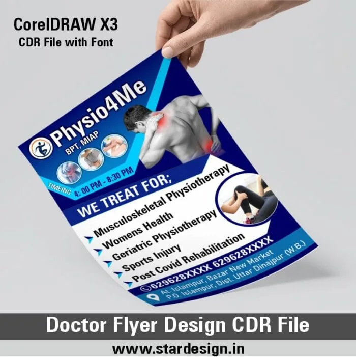 Doctor Flyer Design CDR File