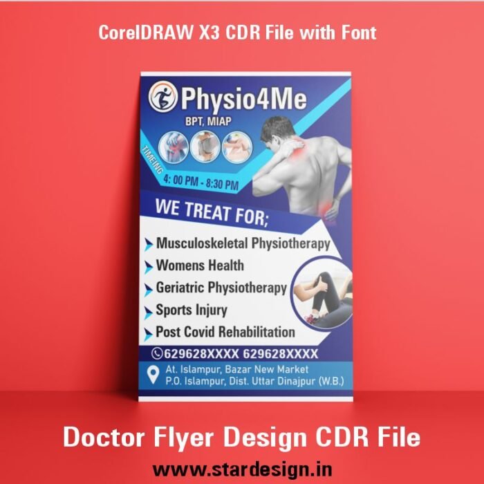 Doctor Flyer Design CDR File 2