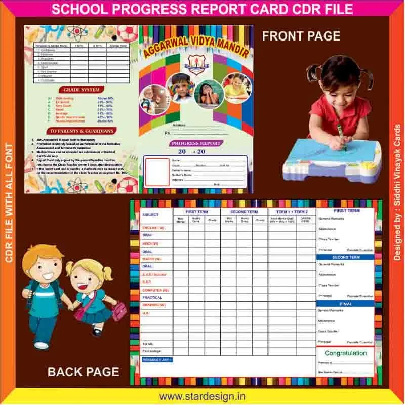 SCHOOL PROGRESS REPORT CARD CDR FILE SCHOOL PROGRESS REPORT CARD CDR FILE