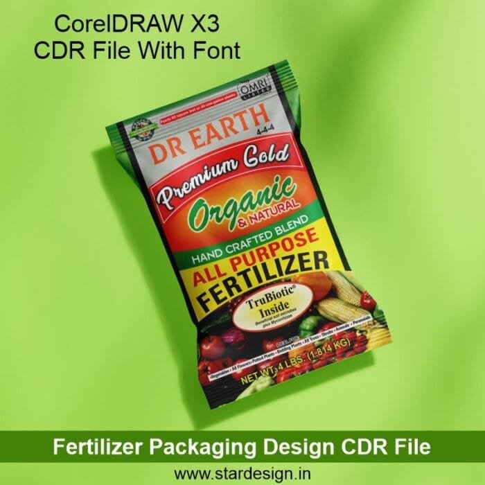 Fertilizer Packaging Design CDR File 3