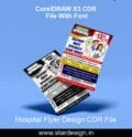 Hospital Flyer Design CDR File