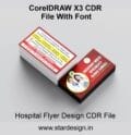 Hospital Visiting Card Design CDR File