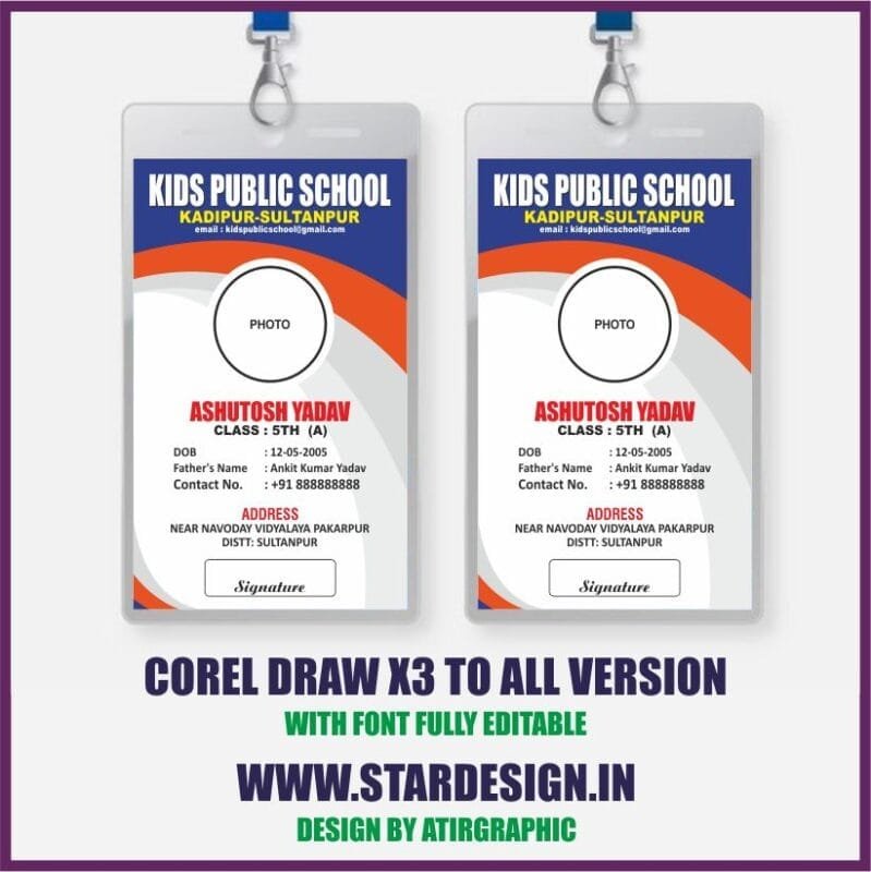 Creative Ramadan Poster Design Ideas for 2025: CDR Files and More 69 SCHOOL ID CARD DESIGN NEW