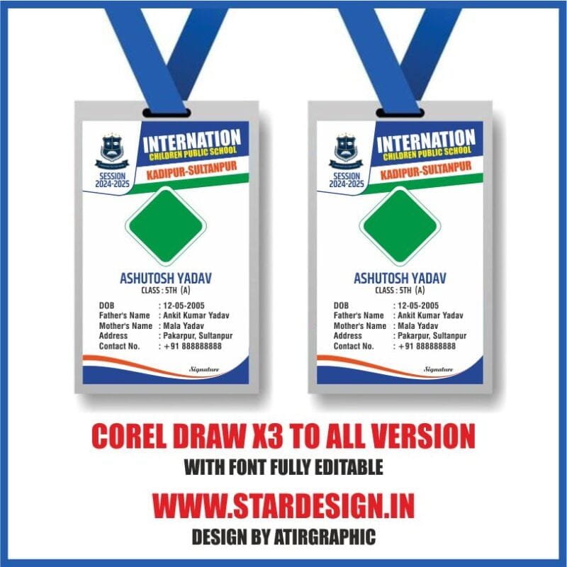 Creative Ramadan Poster Design Ideas for 2025: CDR Files and More 71 SCHOOL ID CARD DESIGN latest