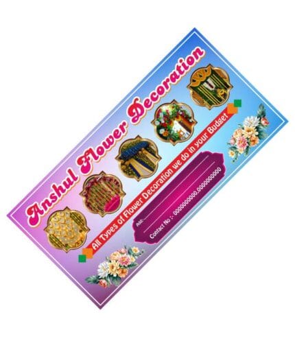 Flower Deoration Banner cdr