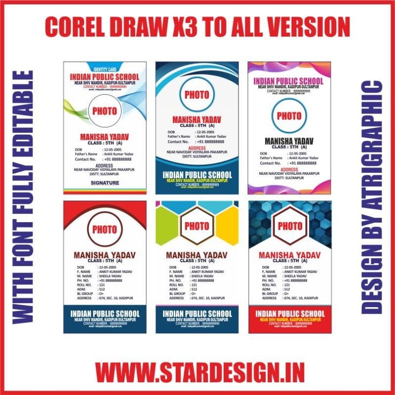 Creative Ramadan Poster Design Ideas for 2025: CDR Files and More 70 SCHOOL ID CARD DESIGN latest