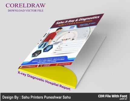 X-Ray & Diagnostic Hospital Report Folder Template