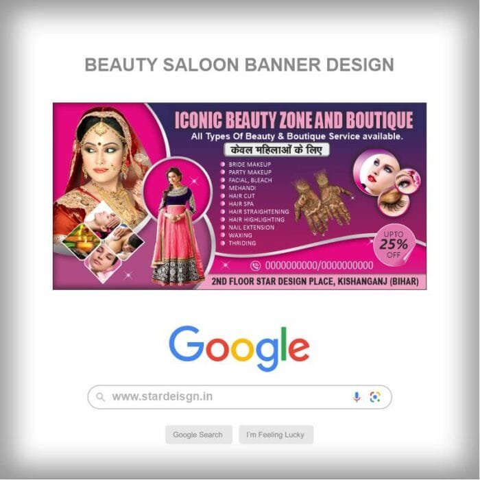 BEAUTY SALOON BANNER DESIGN