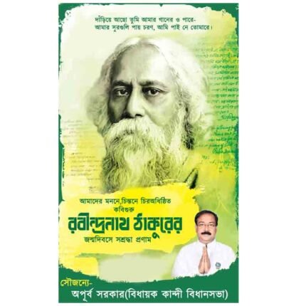 Rabindra Jayanti রবীন্দ্রজয়ন্তী Bengali 25 se boishakh Banner PSD _ON