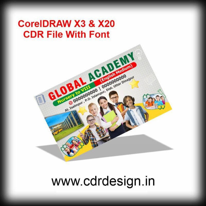 Creative Ramadan Poster Design Ideas for 2025: CDR Files and More 72 Academy Visiting Card CDR File