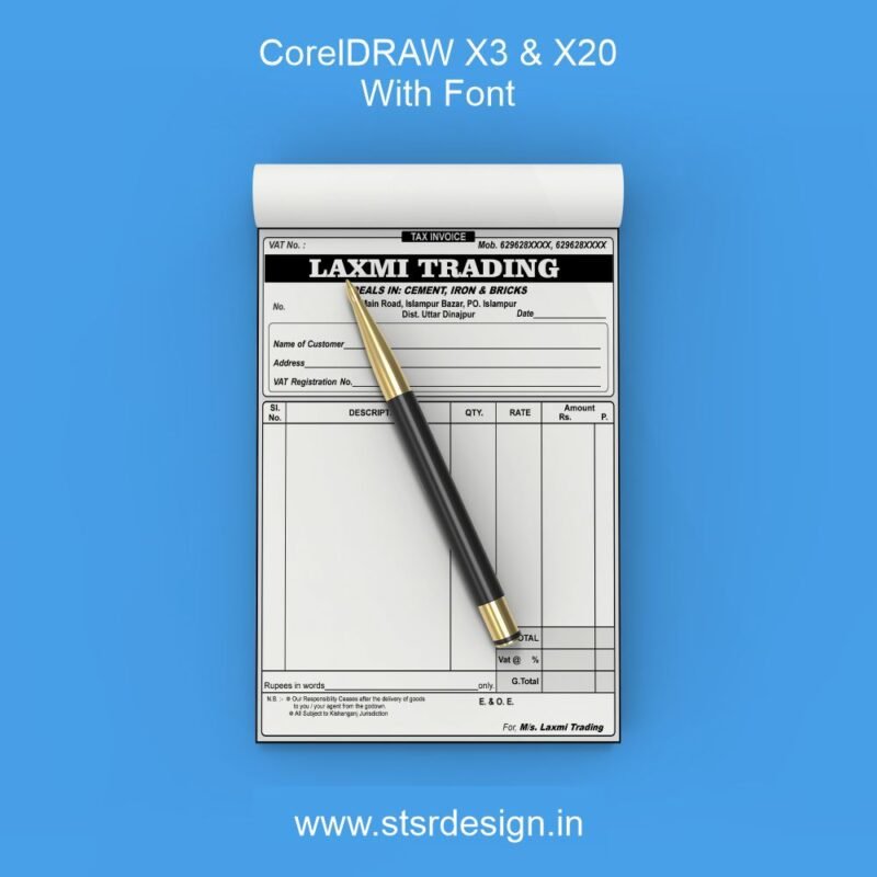Creative Ramadan Poster Design Ideas for 2025: CDR Files and More 70 Laxmi Trading Bill Book CDR File