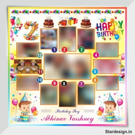 Happy Birthday Flex Design cdr file