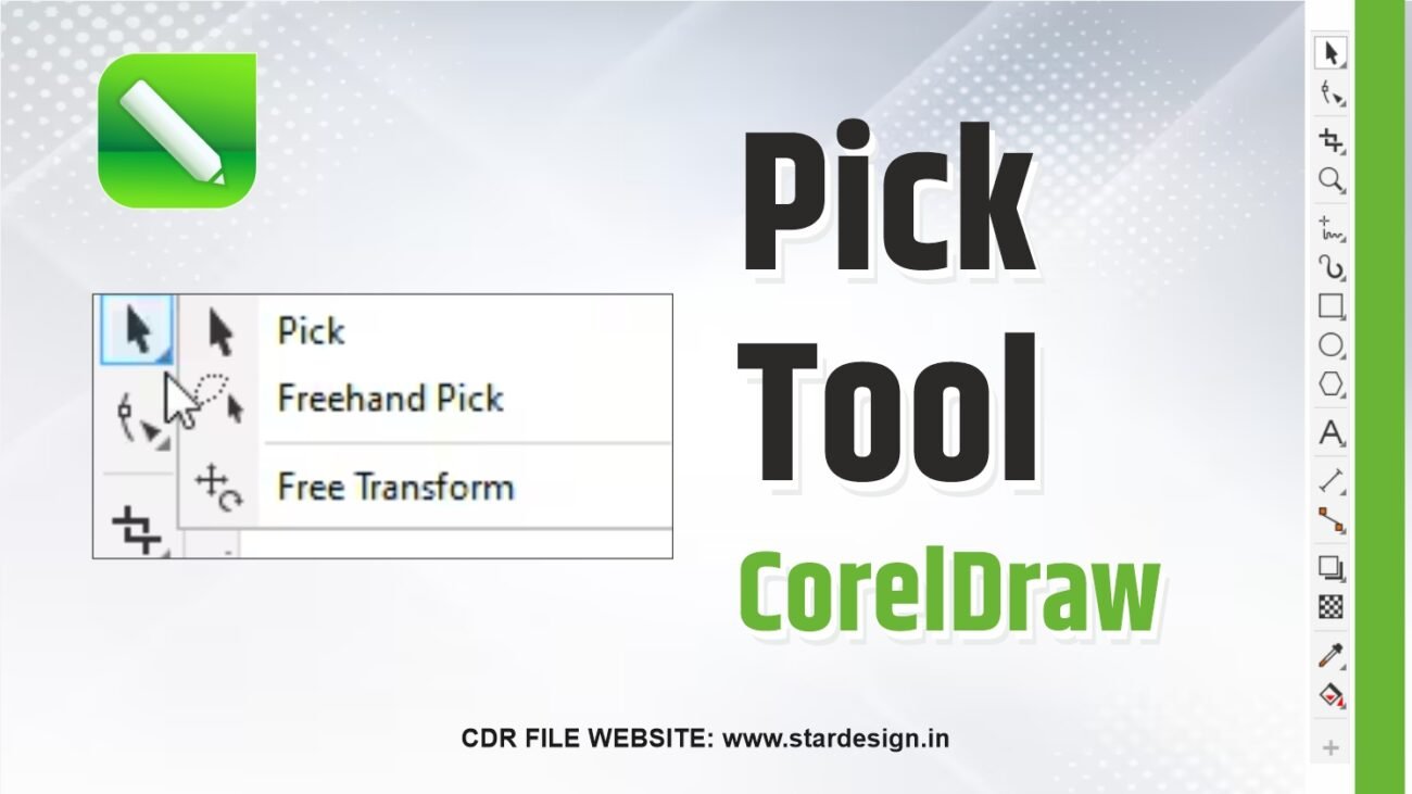 Pick Tool in CorelDraw