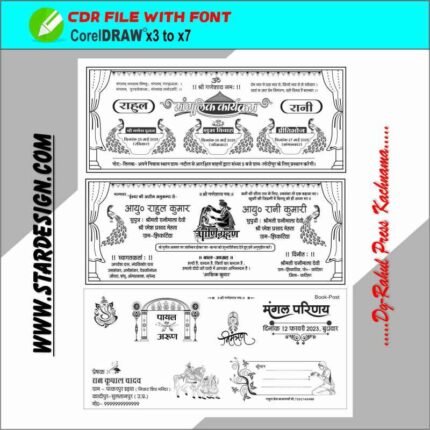 Hindu Super wedding Card