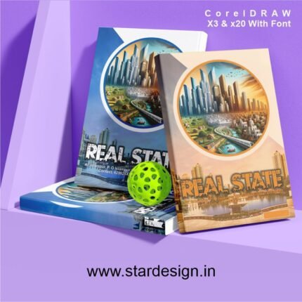 Book Cover Page Design CDR File