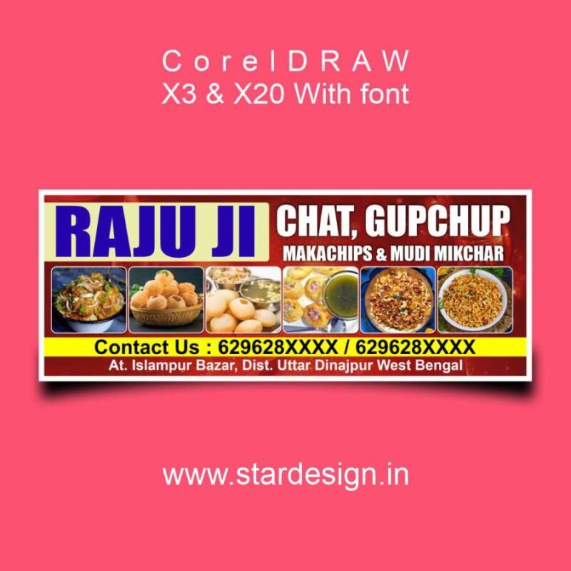 Chat Gupchup Shop Banner CDR File