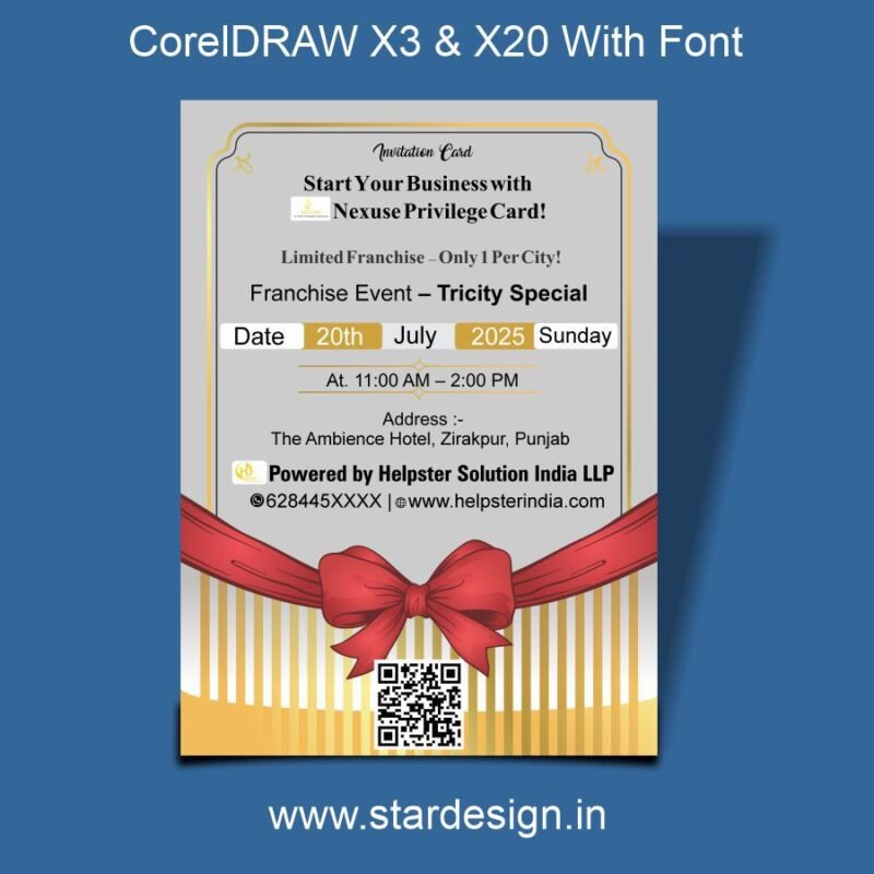 Creative Ramadan Poster Design Ideas for 2025: CDR Files and More 65 Event Invitation Card CDR File
