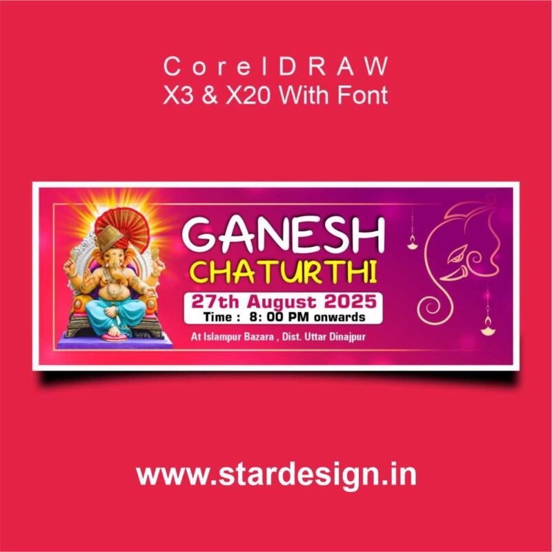 Creative Ramadan Poster Design Ideas for 2025: CDR Files and More 66 Ganesh Puja Banner & Flex Design 2025 CDR File