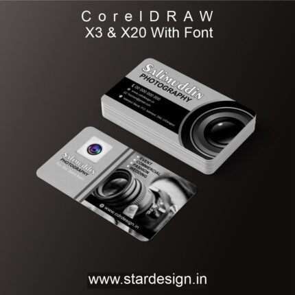 Photography Business Cards CDR File