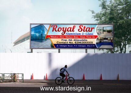 Aluminium & Glass Banner CDR File