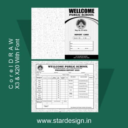 School Progress Report Design CDR File