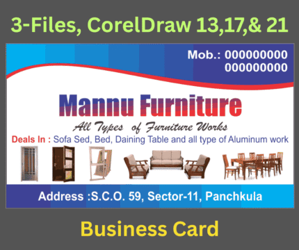 Furniture Shop Business Card