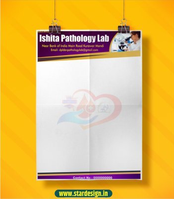 pathology lab letterhead design