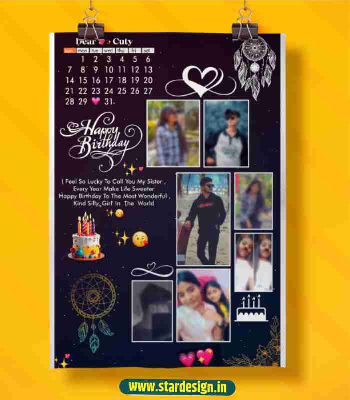 Birthayday frame design cdr file1