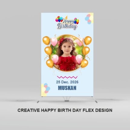 CREATIVE HAPPY BIRTH DAY FLEX DESIGN 2