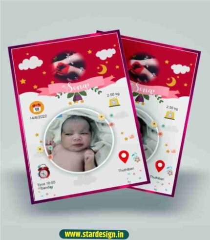 baby birthday photo frame design