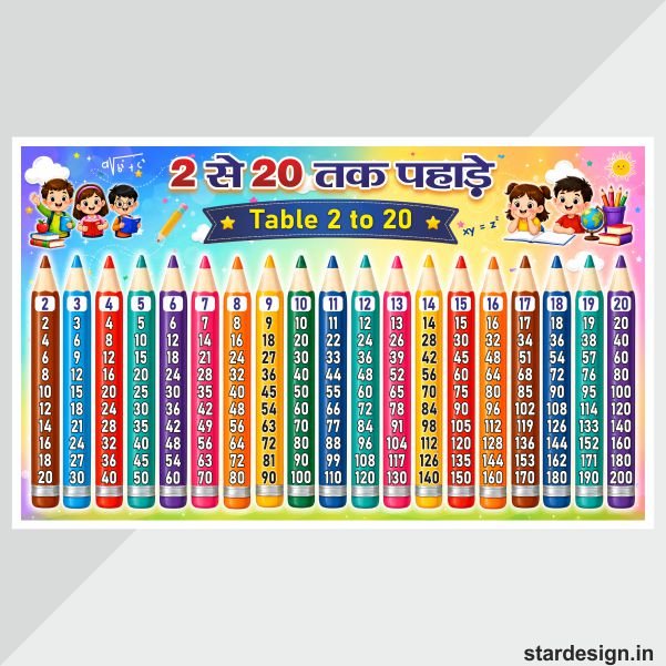 School Table Chart Banner Design cdr file School Table Chart Banner Design cdr file